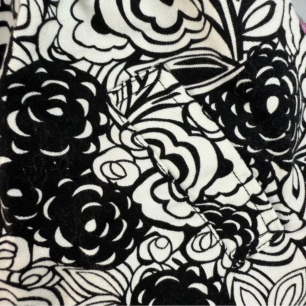 GAP Kids Black and White Floral flowers lightweight Jacket